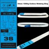 50mm 1500kg White Endless Webbing Sling